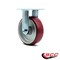 Service Caster 6 Inch Poly on Aluminum Wheel Rigid Caster with Roller Bearing SCC-30R620-PAR - alternate 4
